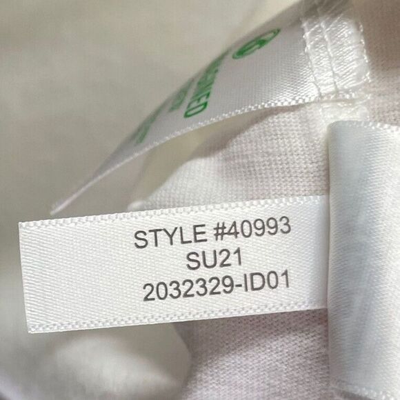 J CREW Mens White Slim-Washed Jersey V-Neck Tee NEW Small S 40993 - Picture 10 of 11